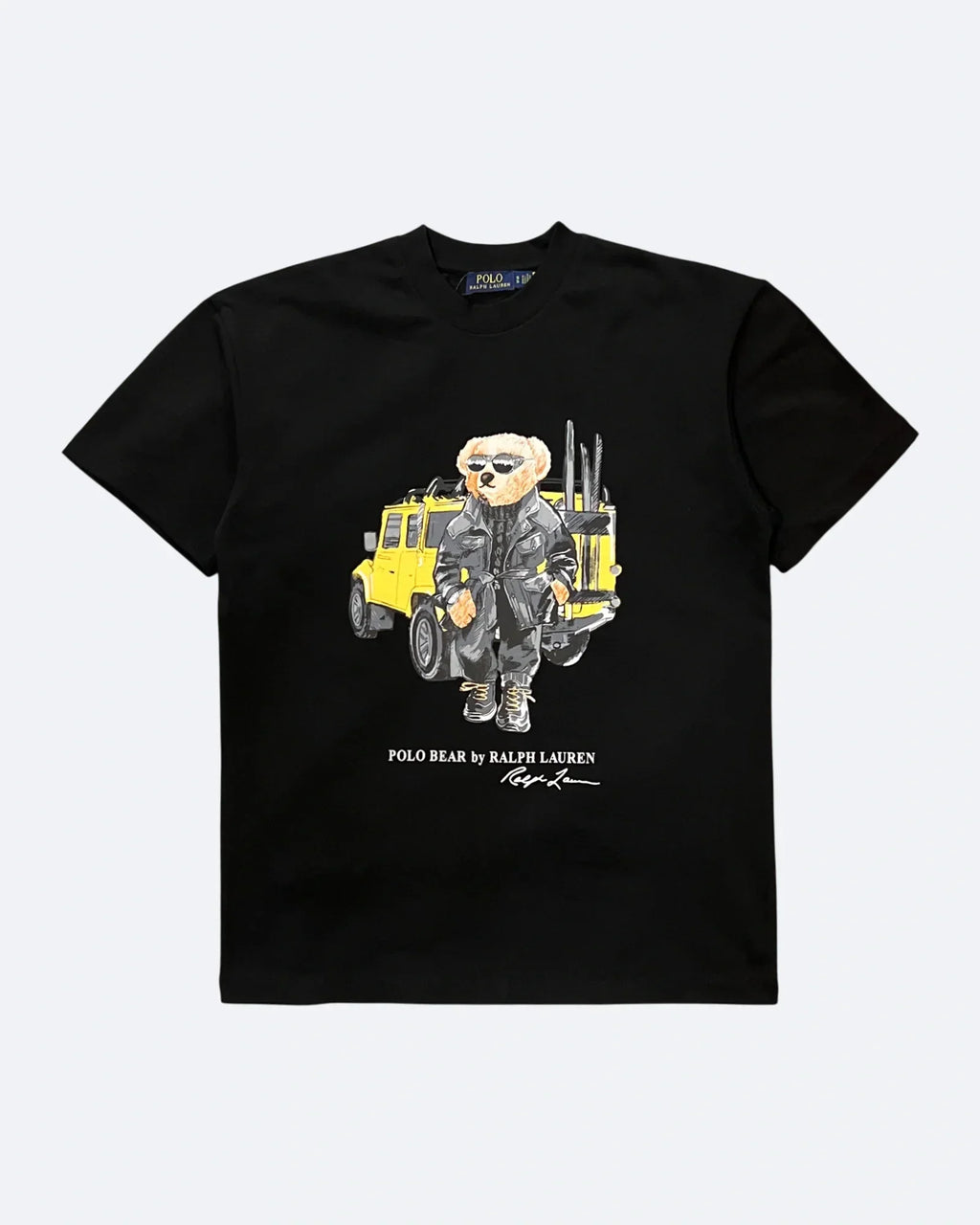 Ralph Lauren - Polo Bear Rider tričko - černá