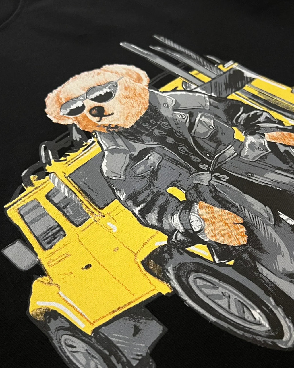 Ralph Lauren - Polo Bear Rider tričko - černá