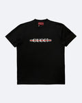 GC - Tričko s logem Stripe - Černé