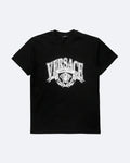 Versace - Tričko s logem Medusa Collage - černé