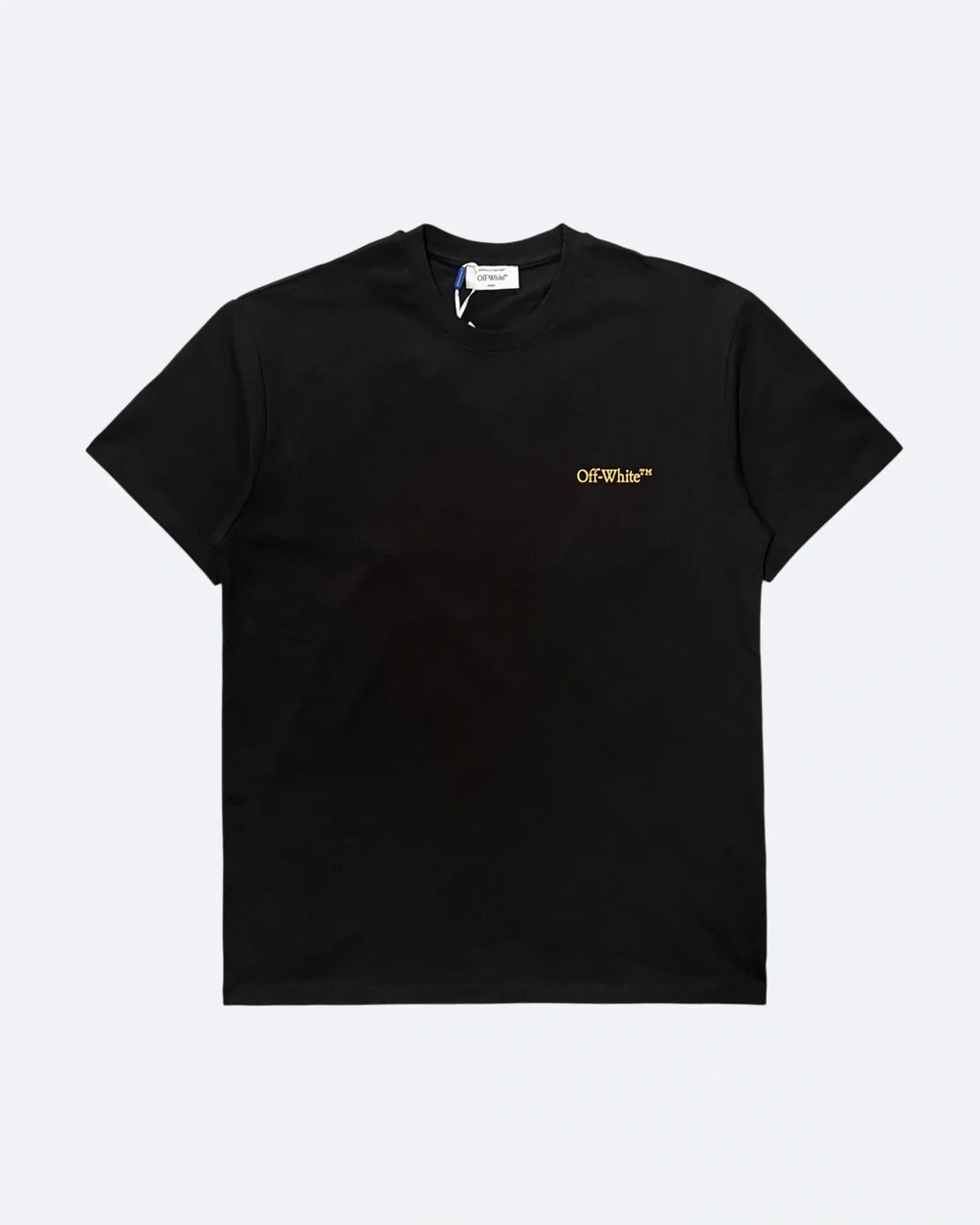 Off-White – Tričko s logem Tape Measure Arrow – černé