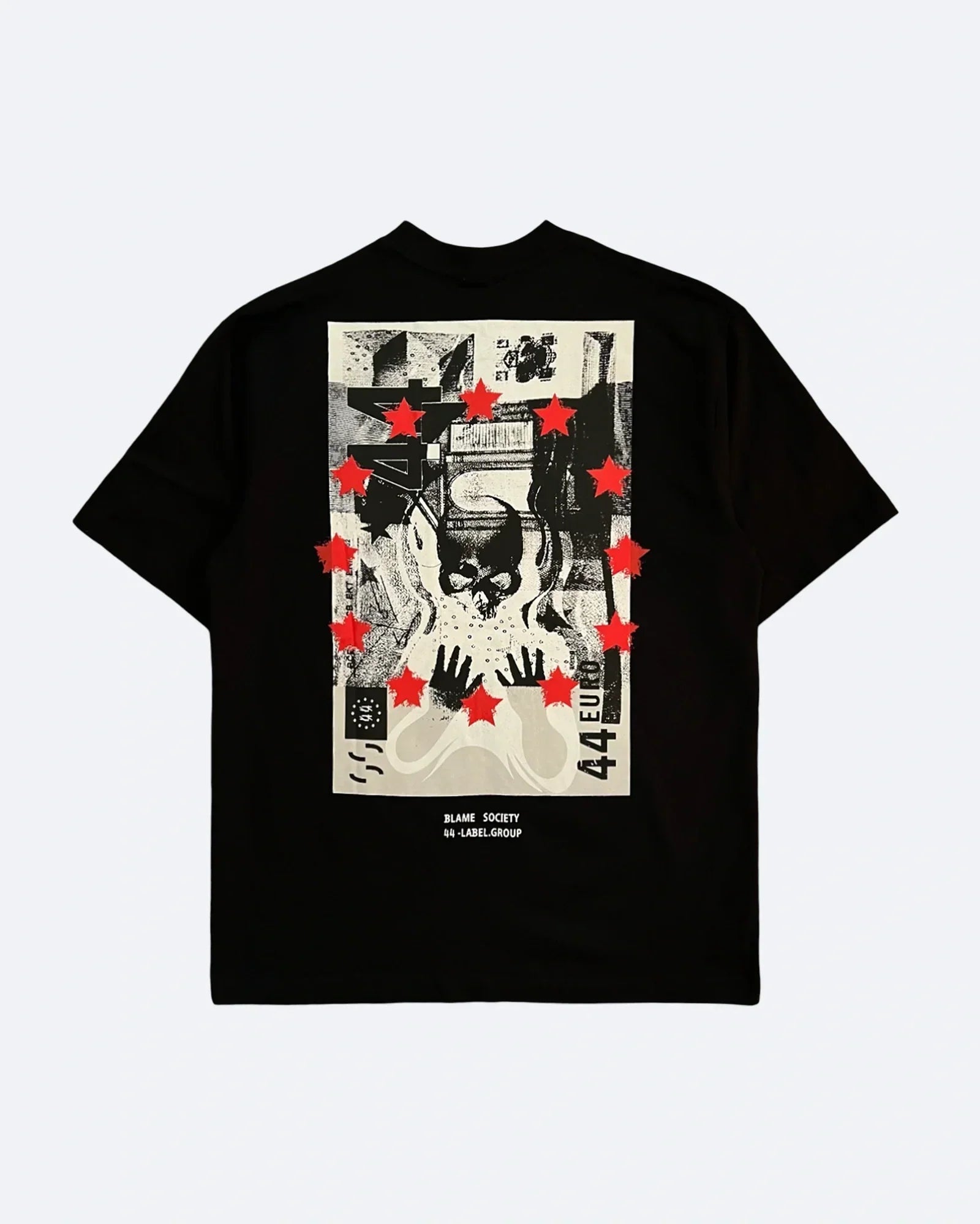 44 Label Group - Tričko 44 Euro - Černá