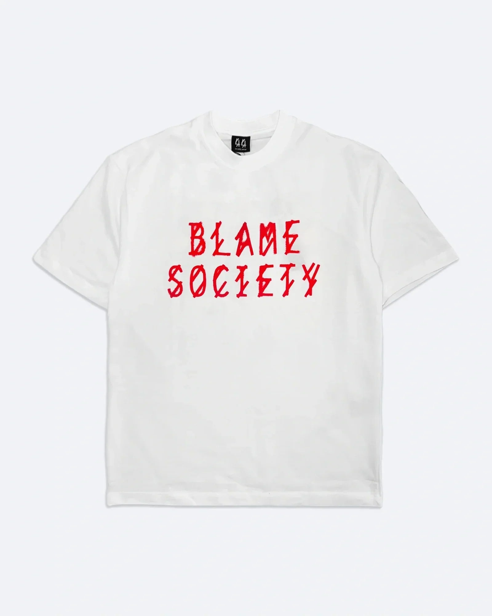 44 Label Group – tričko 44 Euro – bílé