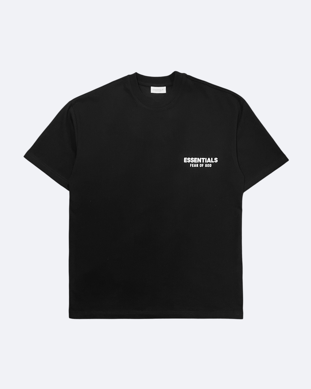 Fear Of God - Essentials Classic Logo Tričko - Černé