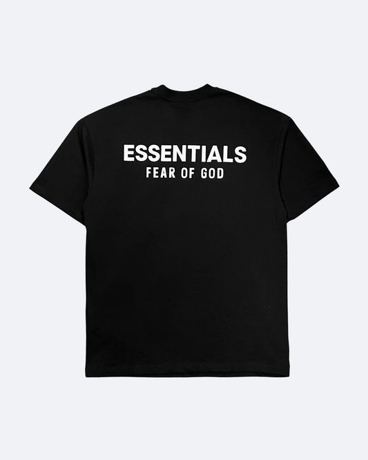 Fear Of God - Essentials Classic Logo T-Shirt - Black