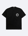 Chrome Hearts – Výšivka s trojitým logem – černá