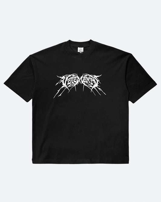 Vetements - Metal Logo T-Shirt - Black
