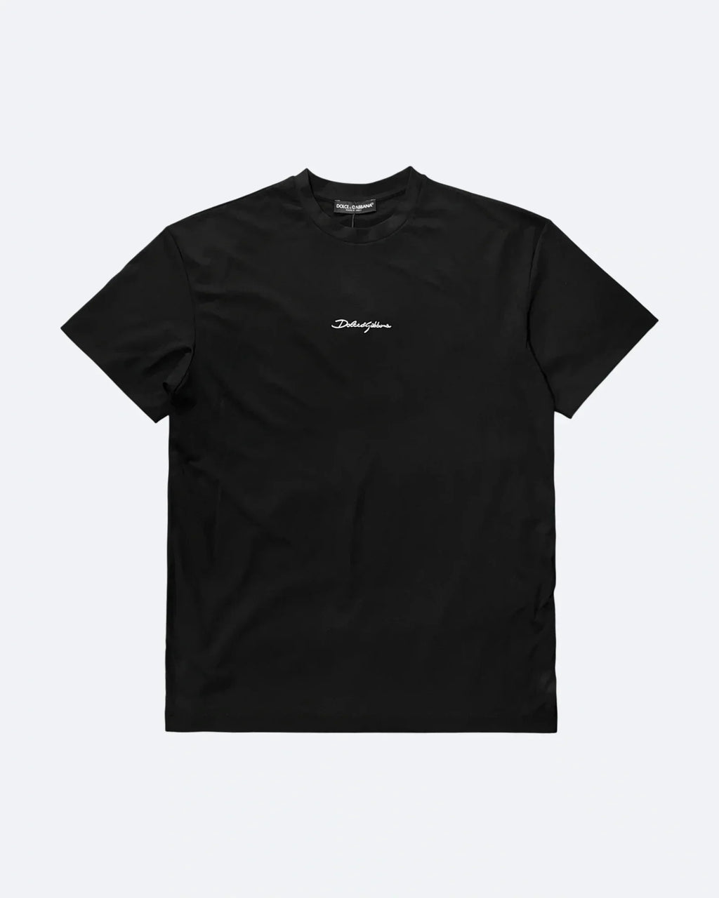 Dolce & Gabbana – tričko Signature Logo Fit – černé