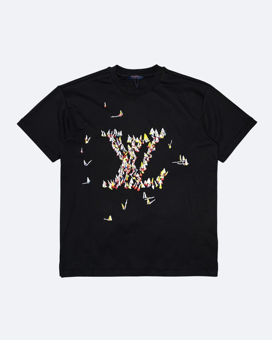 LVTN - Monogram Boats T-Shirt - Black