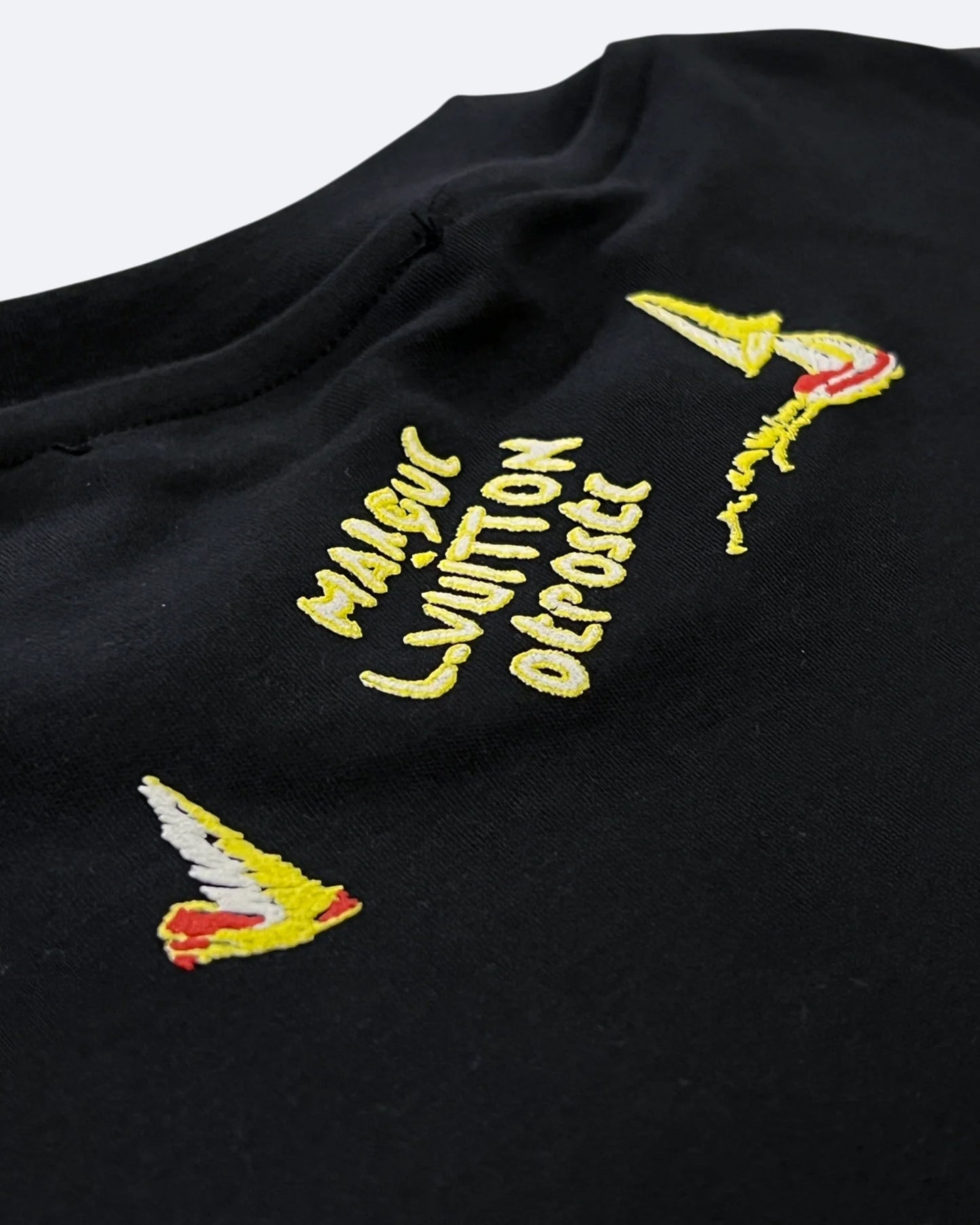 LVTN - Monogram Boats T-Shirt - Black