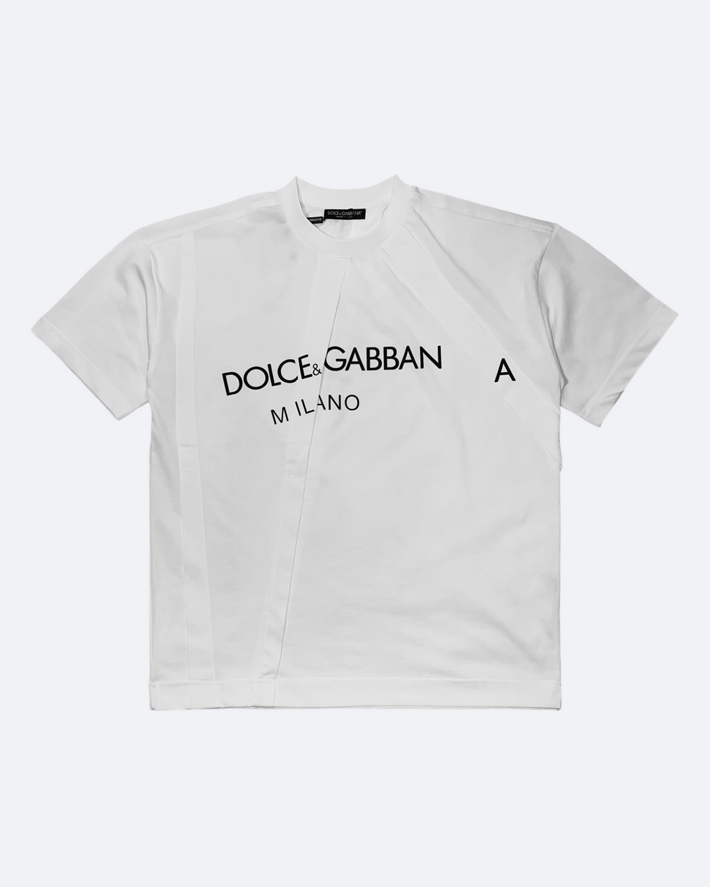 Dolce & Gabbana - tričko s logem Concept - bílé