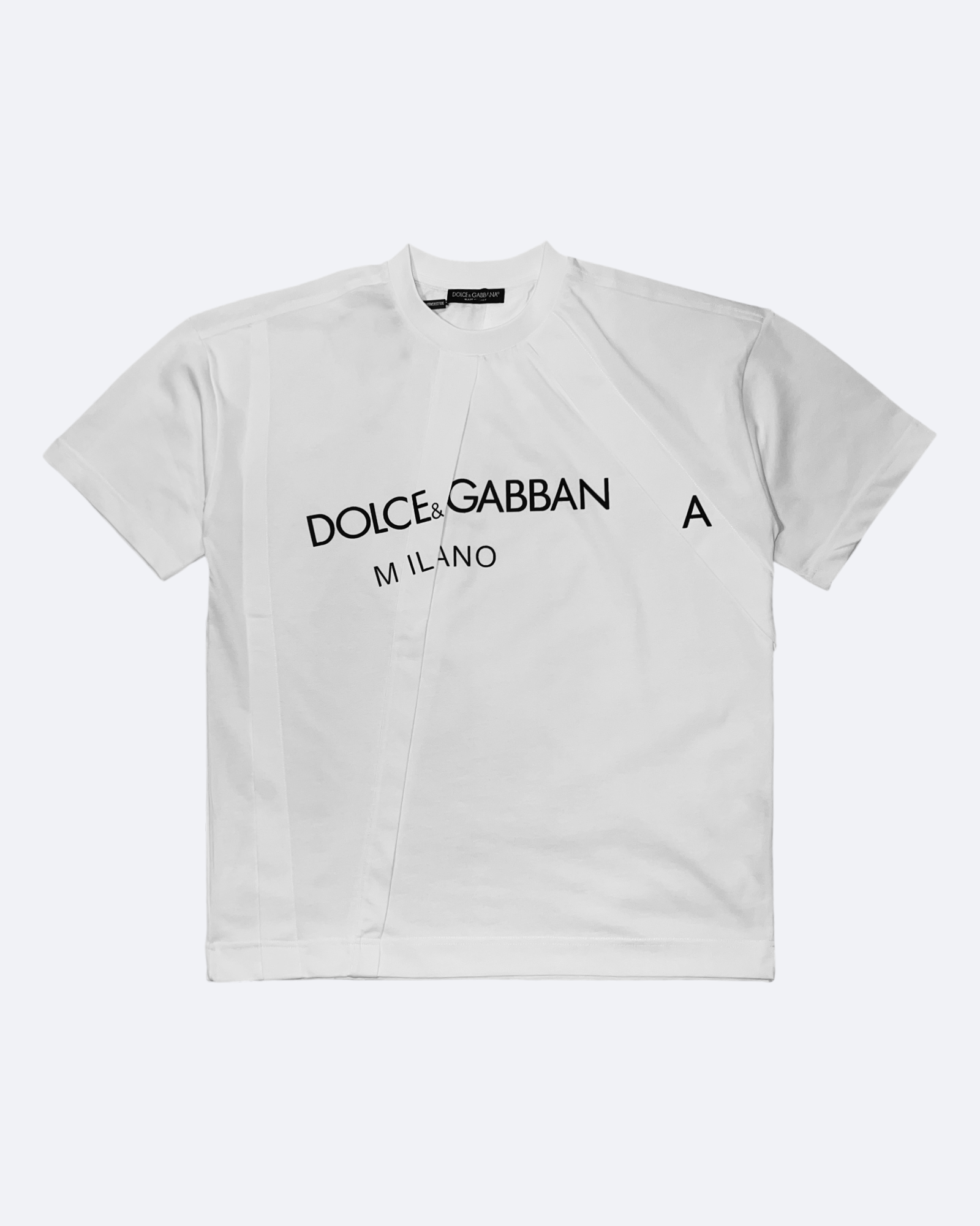 Dolce & Gabbana - tričko s logem Concept - bílé