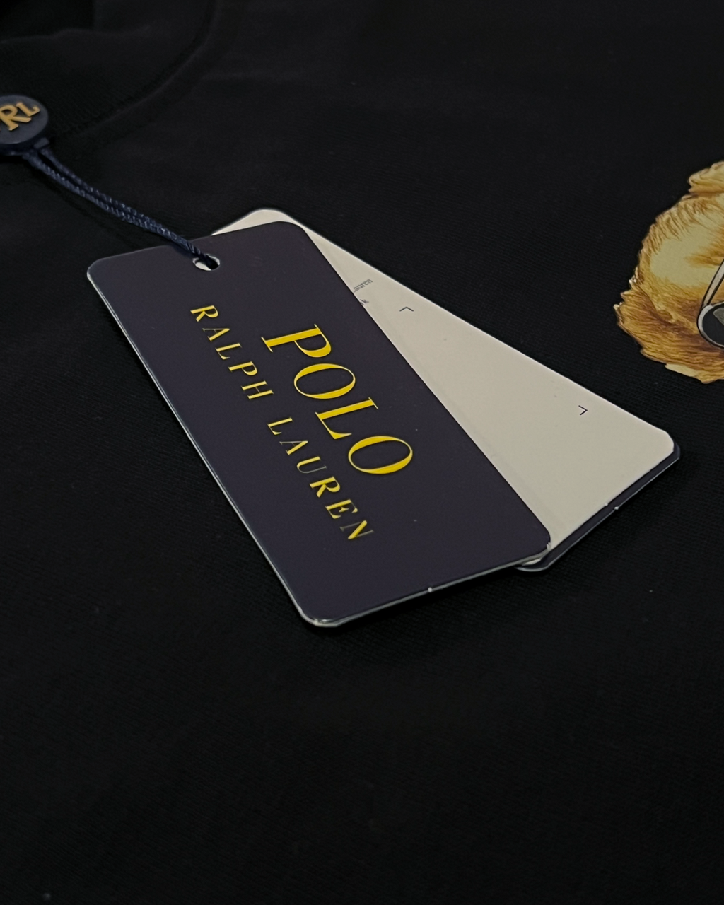 Ralph Lauren - Tričko Samurai Bear - černé