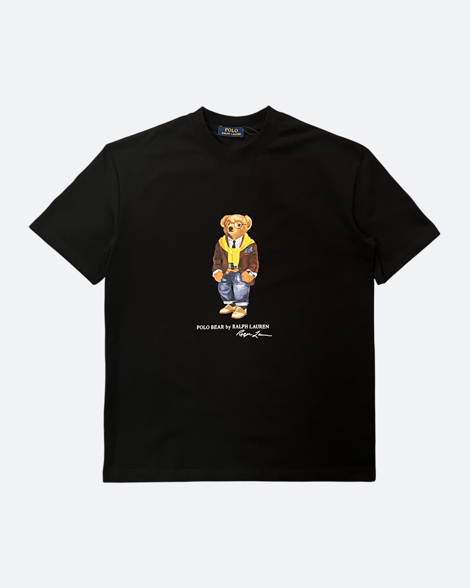 Ralph Lauren – ležérní tričko Bear – černé