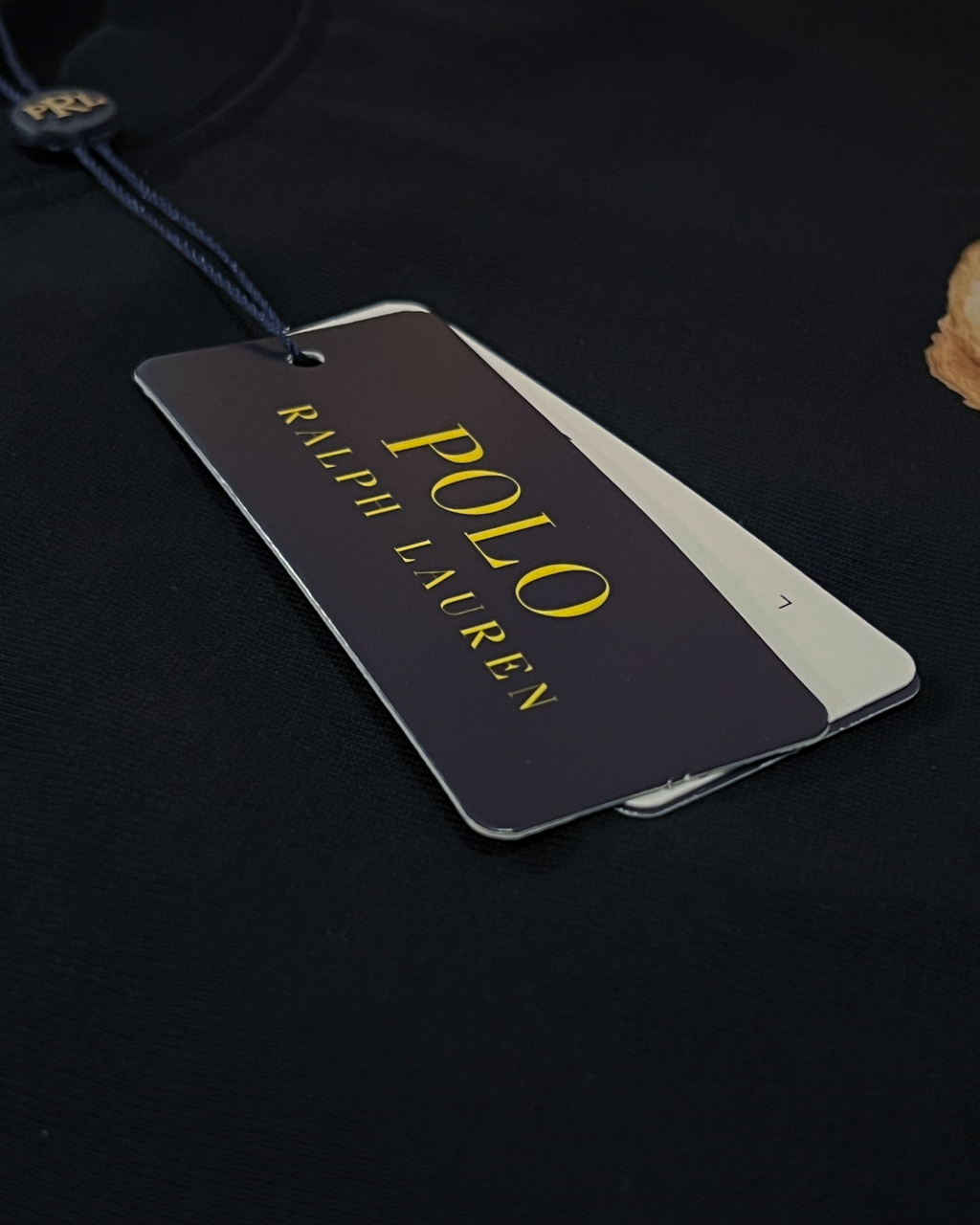 Ralph Lauren – ležérní tričko Bear – černé