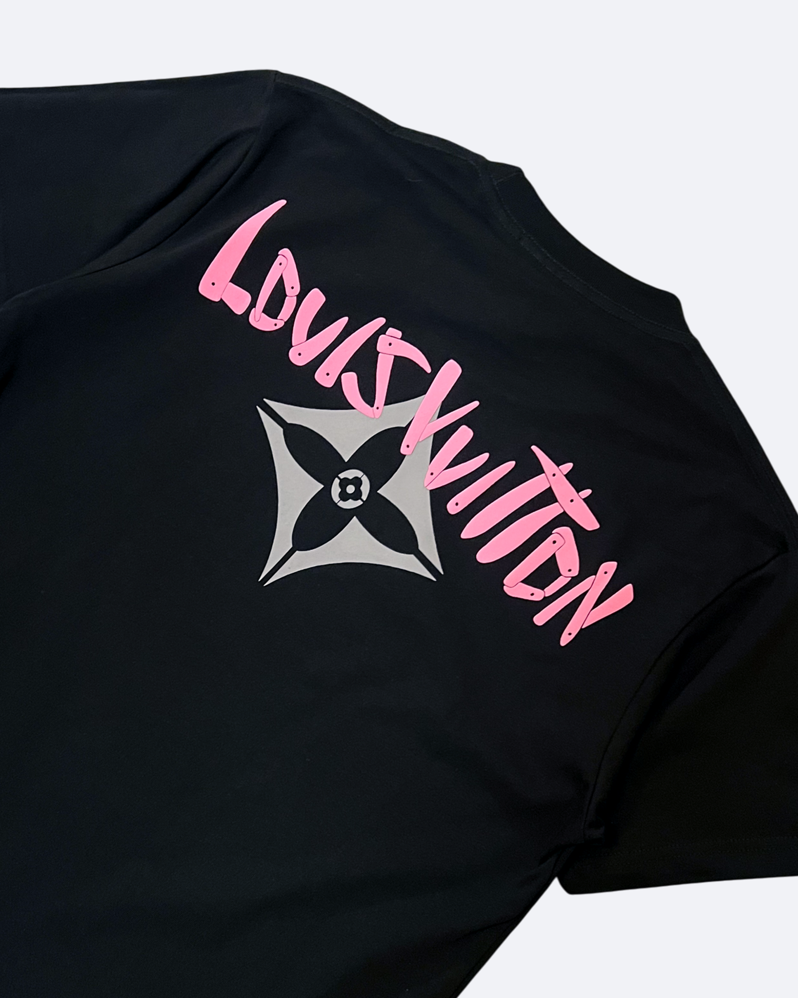 LVTN - Tričko s logem hvězdy - Černé