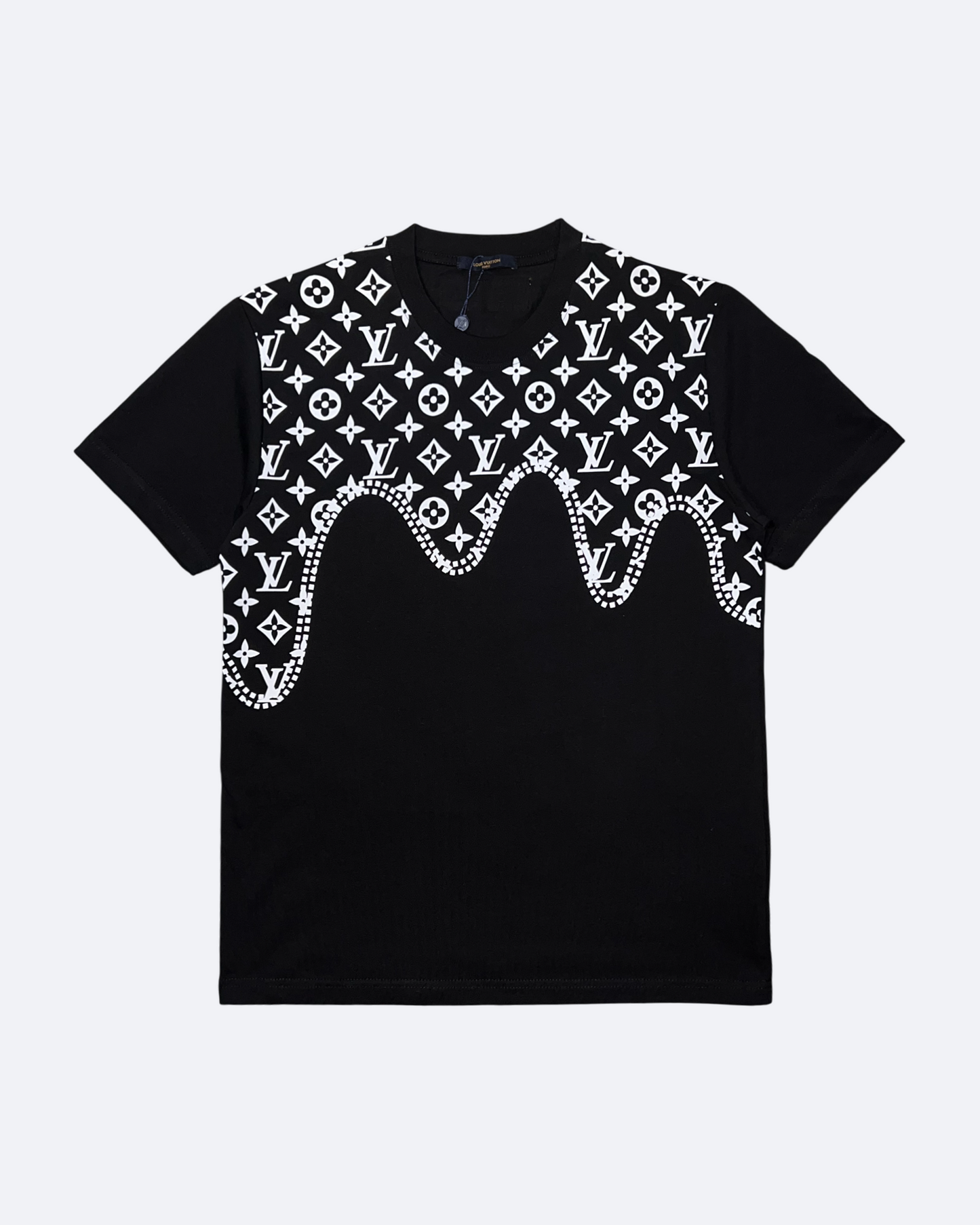 LVTN – tričko s potiskem Drip Pattern – černé