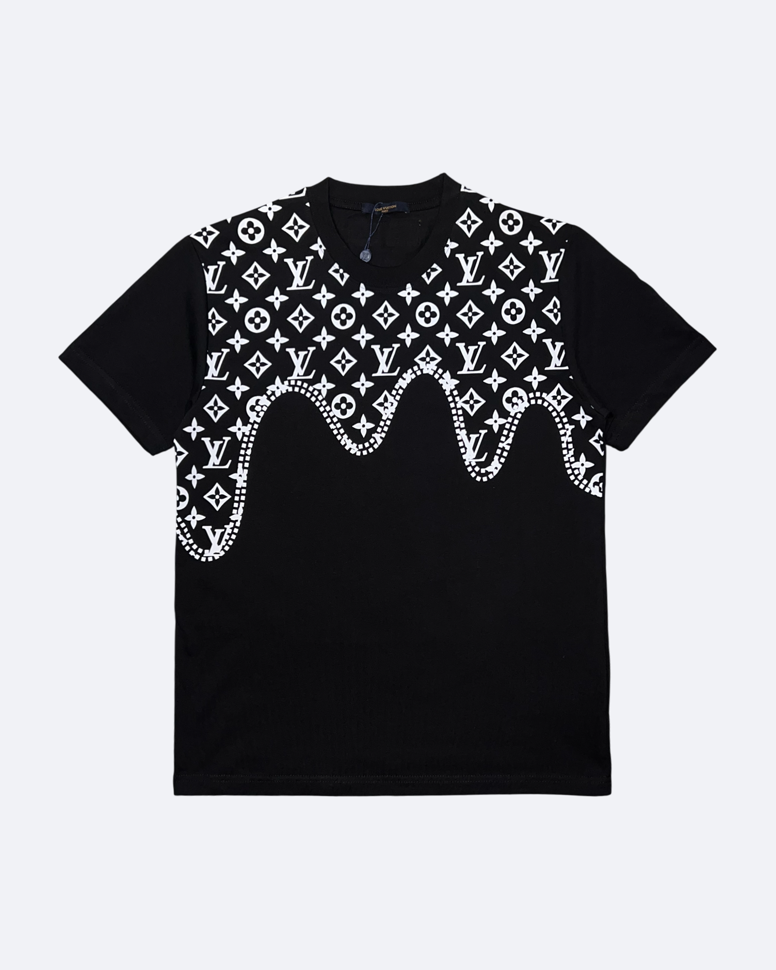 LVTN – tričko s potiskem Drip Pattern – černé