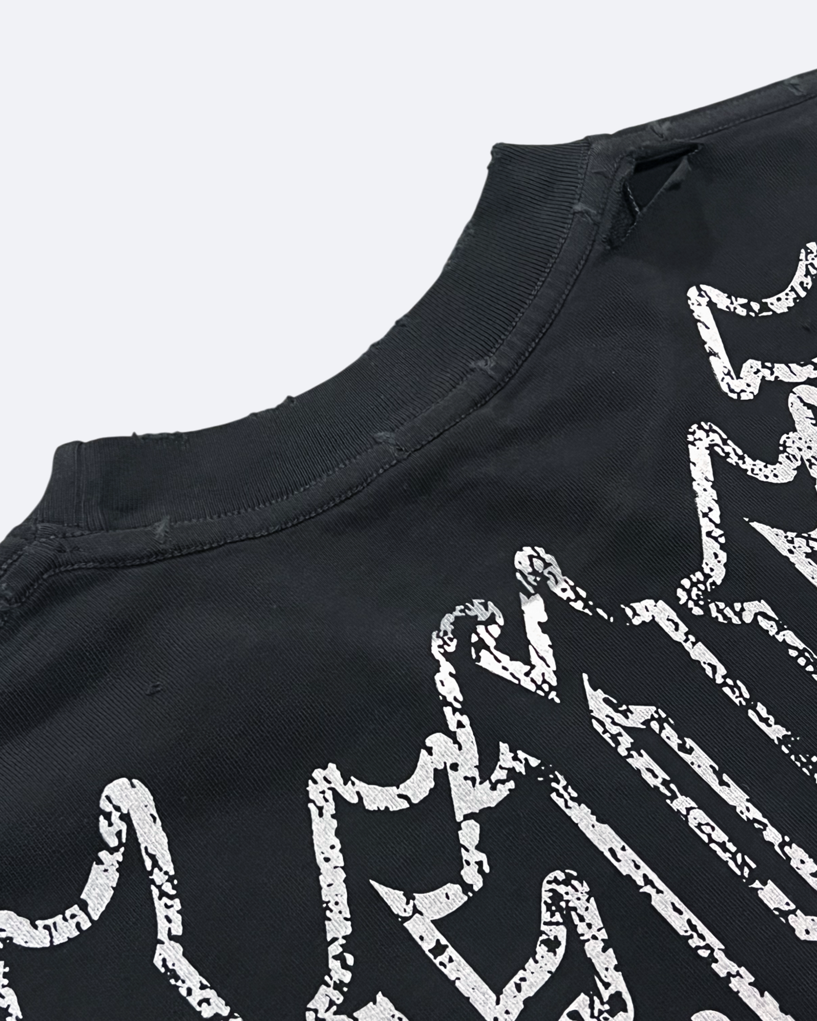 Balenciaga - Tričko s kovovým logem na zádech - Sepraná černá