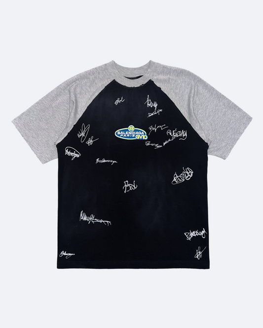 Balenciaga - Autograph T-Shirt - Black