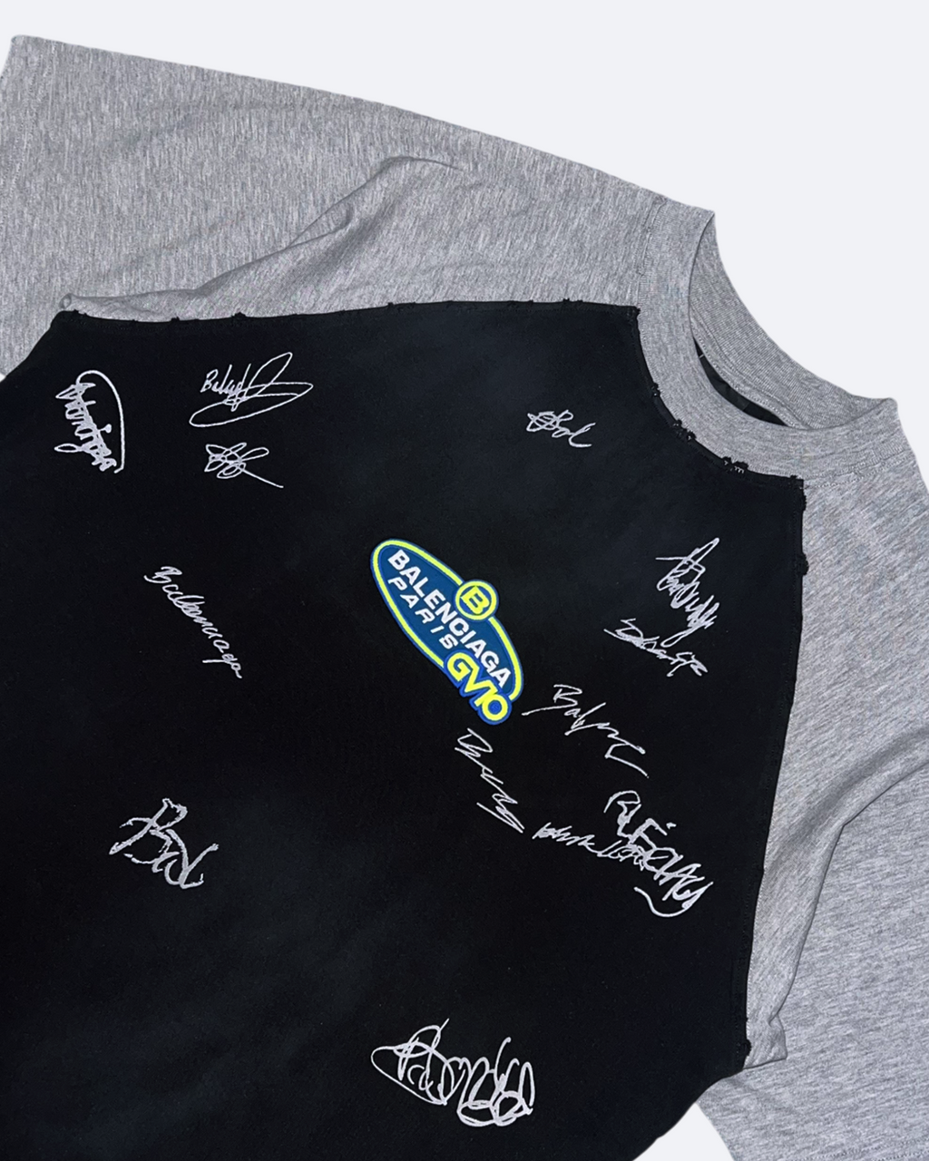 Balenciaga – tričko Autograph – černé