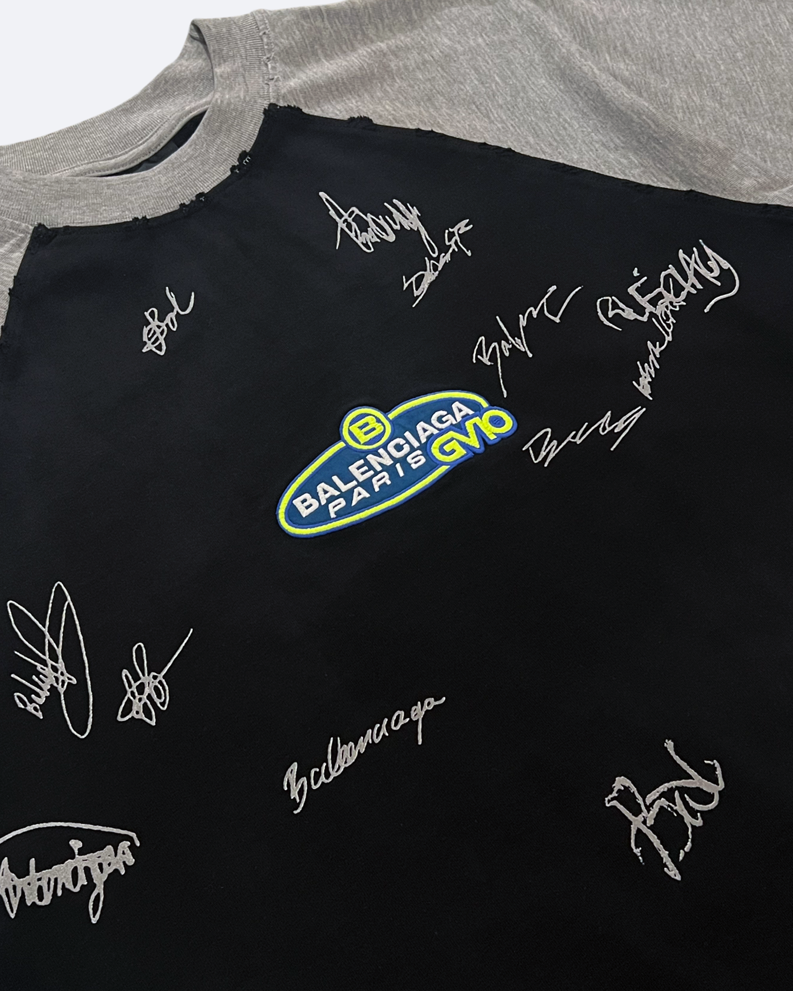 Balenciaga – tričko Autograph – černé