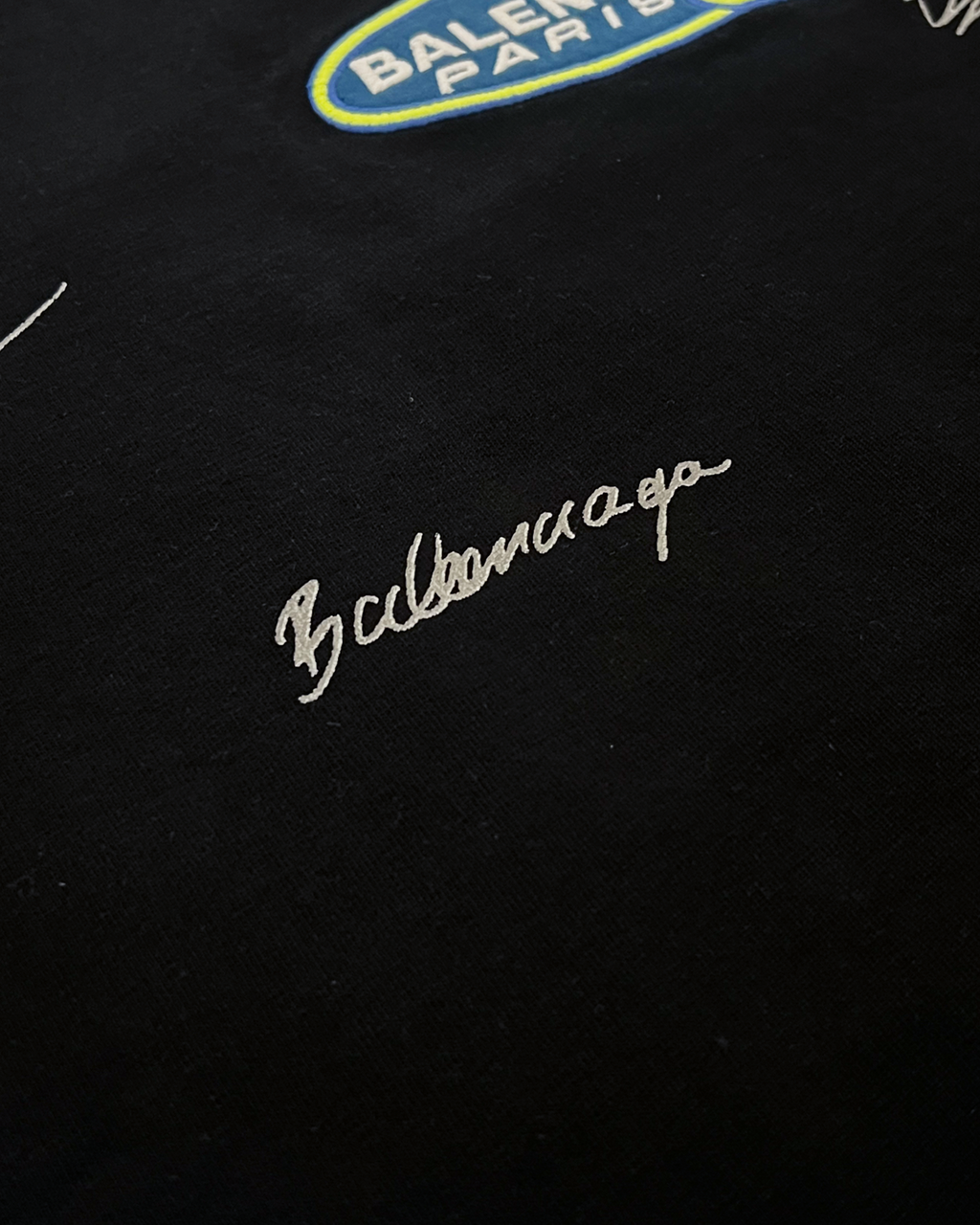 Balenciaga – tričko Autograph – černé