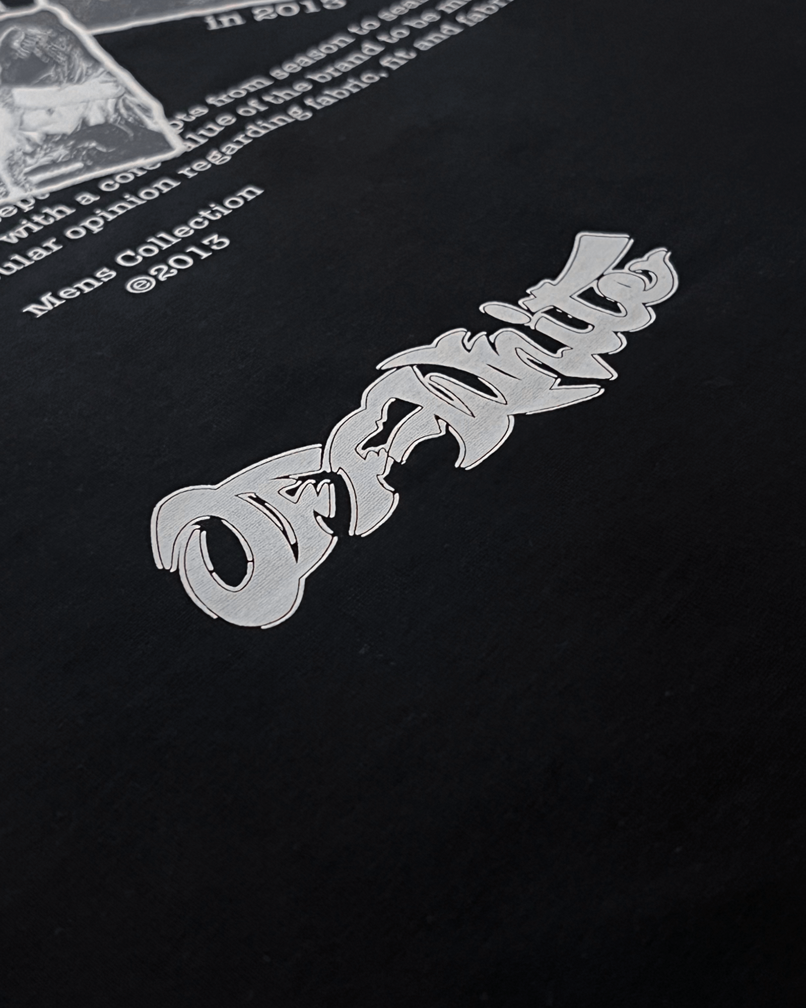 Off-White - Tričko s grafikou Caravaggio - Černé