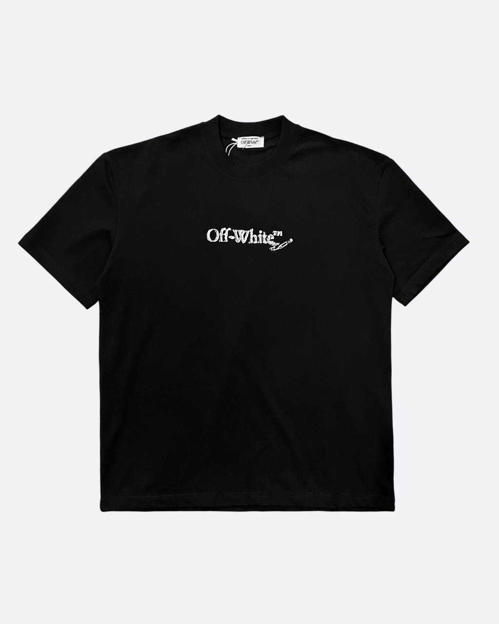 Off-White – tričko Drawing Arrow – černé