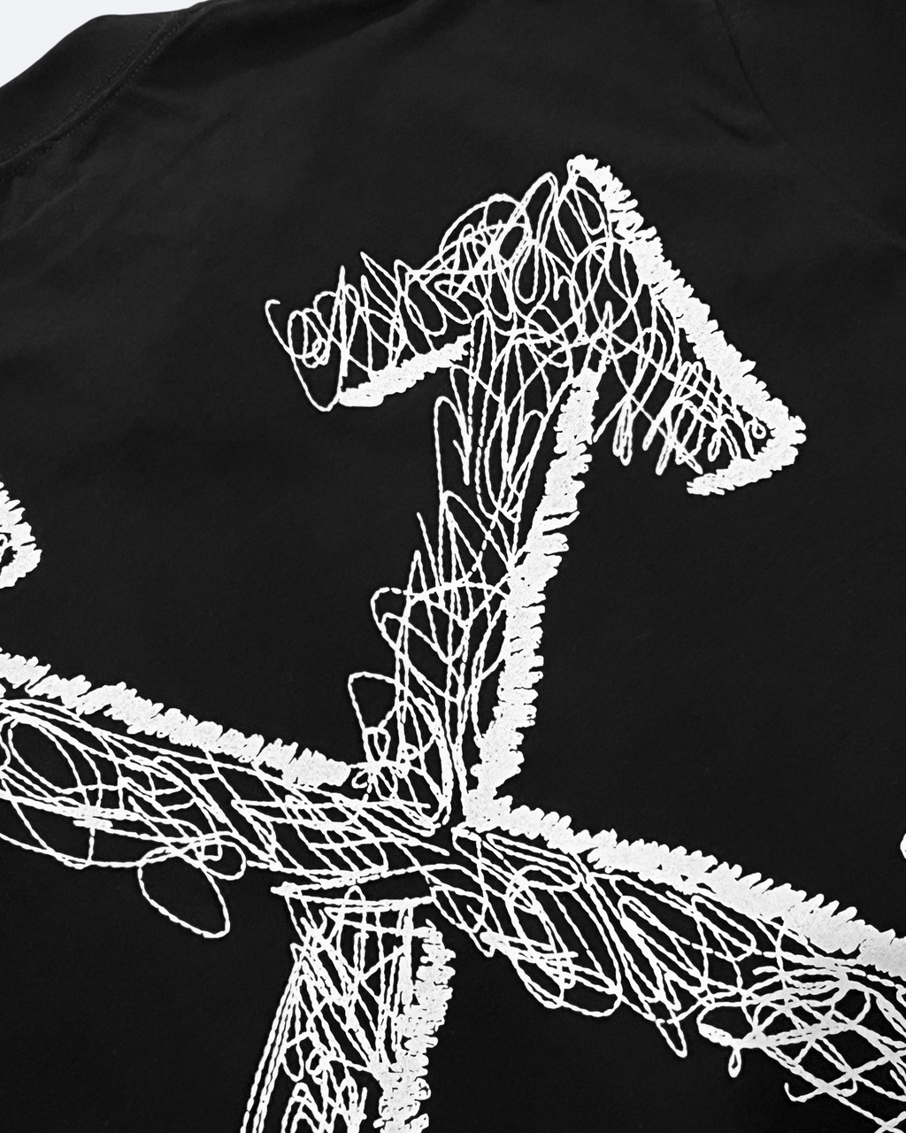 Off-White – tričko Drawing Arrow – černé