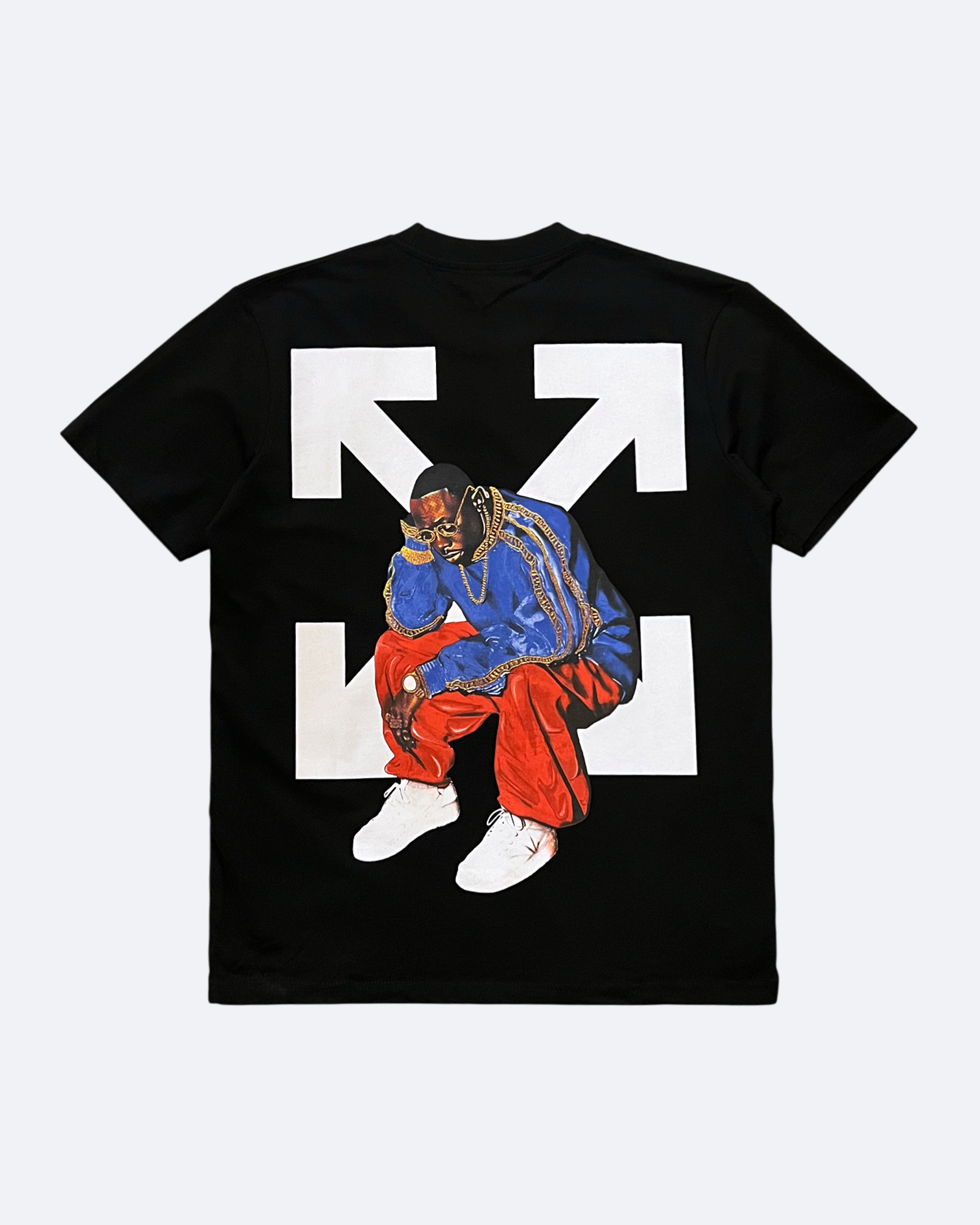 Off-White - Tričko Thinkman Arrow - černé