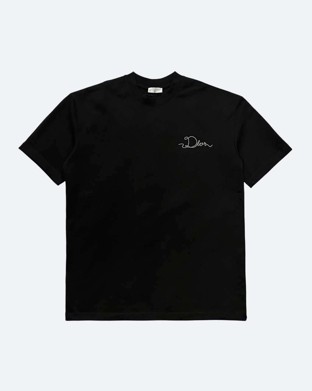 Dior – Tričko s logem Script – Černá