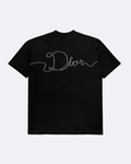 Dior – Tričko s logem Script – Černá