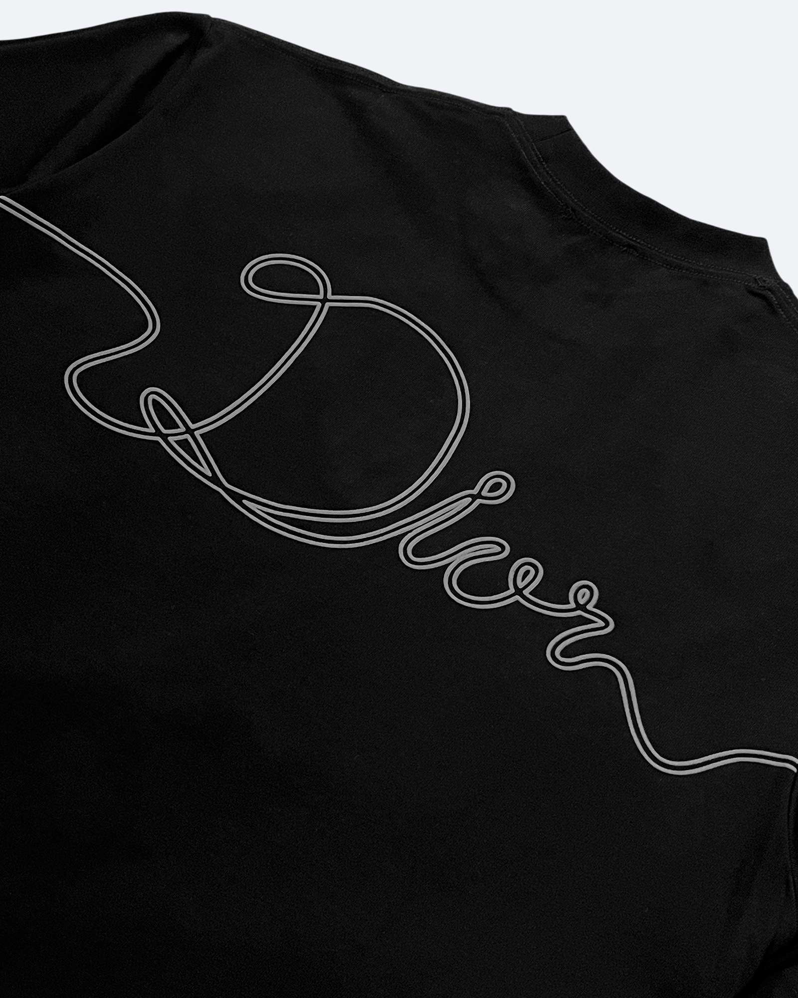 Dior – Tričko s logem Script – Černá
