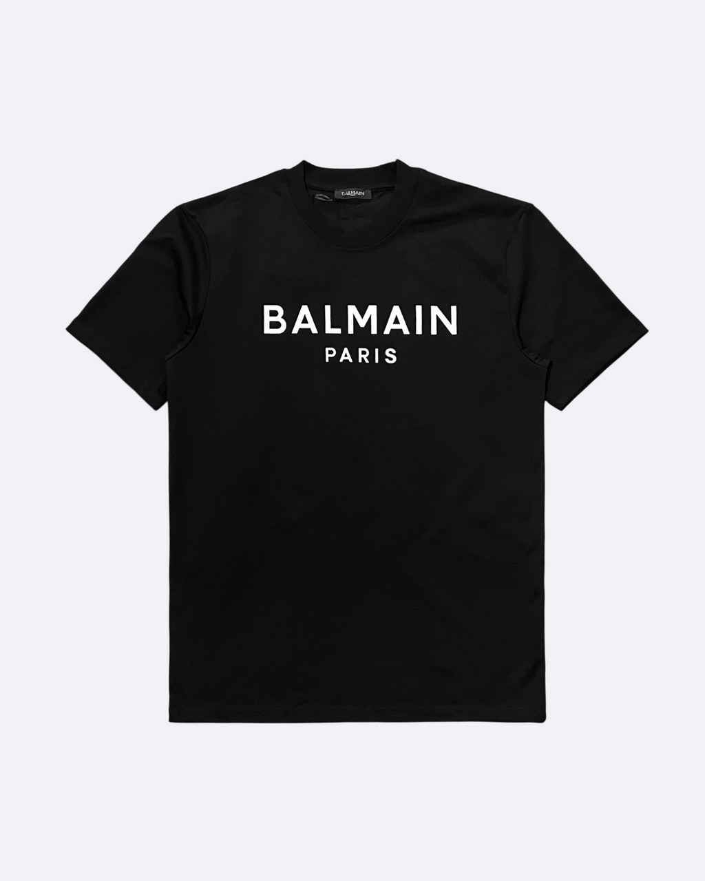 Balmain – Klasické tričko s logem – černé