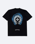 Chrome Hearts - Tričko Blue Mist - Černé