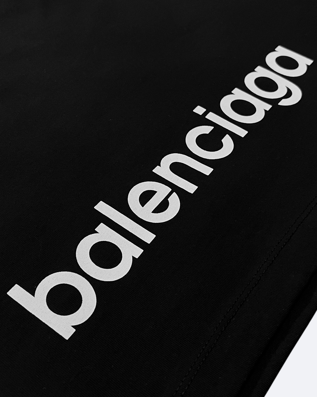 Balenciaga – Tričko s logem 3B – černé