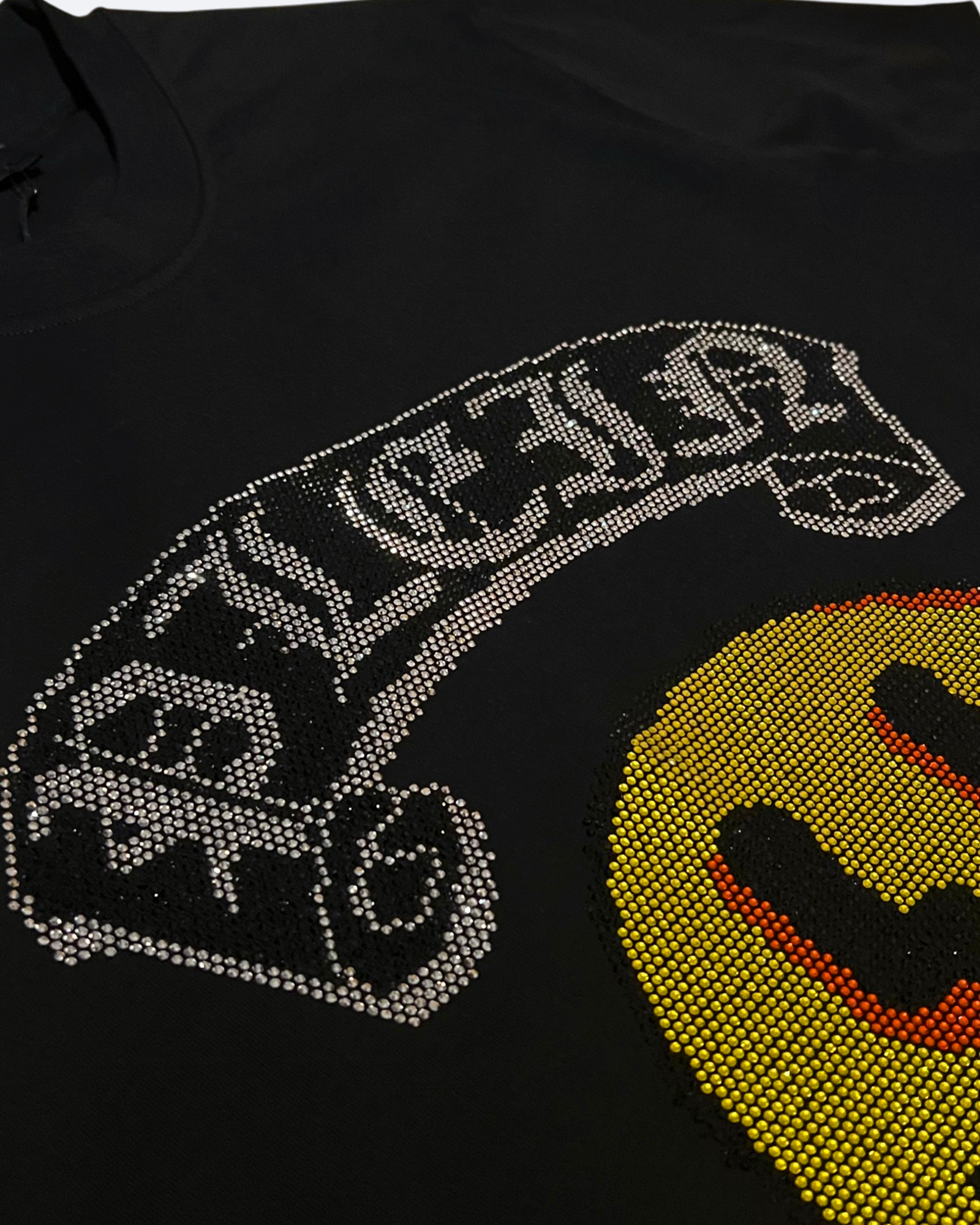 Philipp Plein – Tričko Smiley – Černé