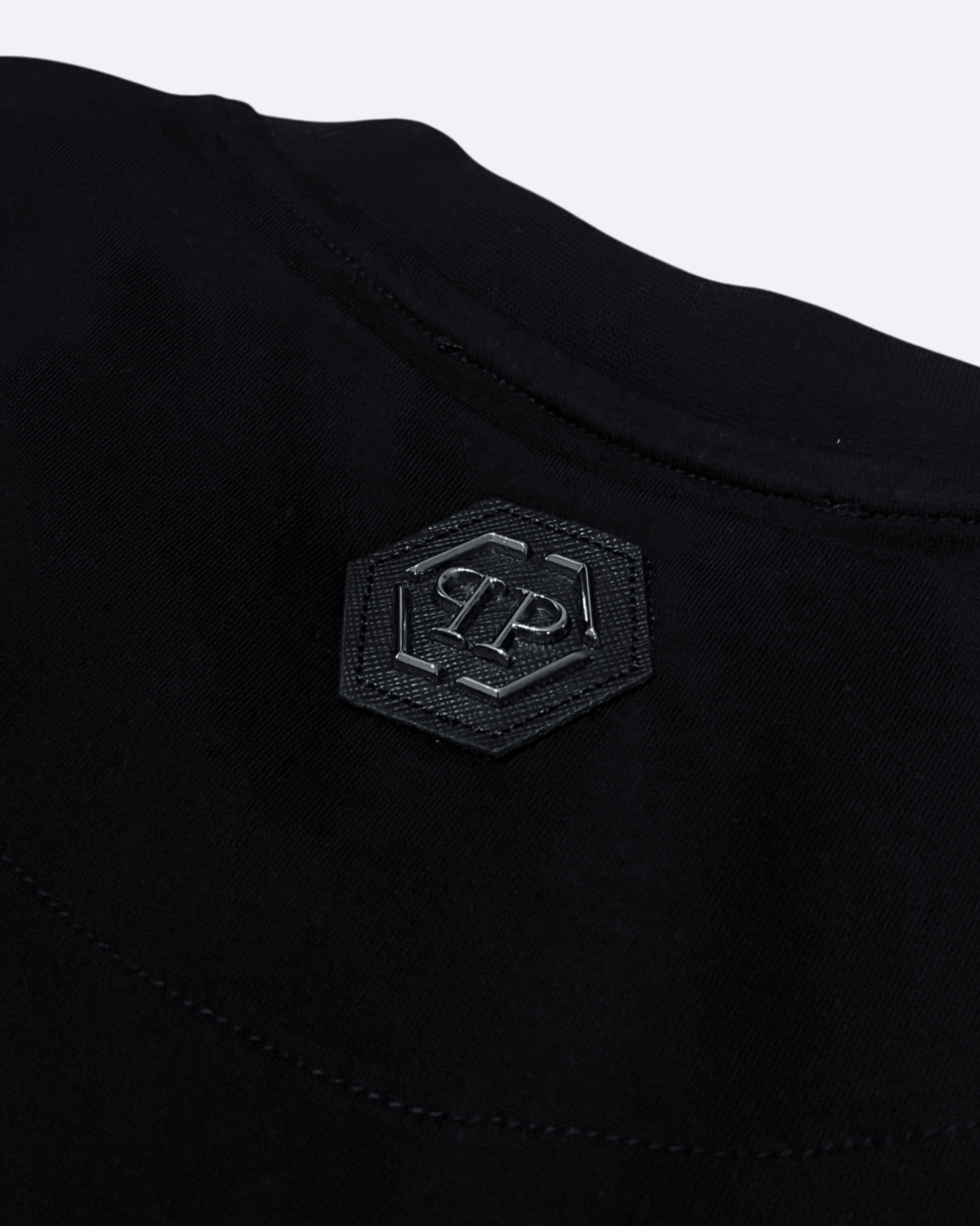 Philipp Plein – Tričko Smiley – Černé