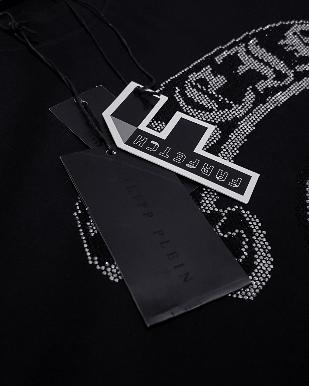 Philipp Plein – Tričko Smiley – Černé