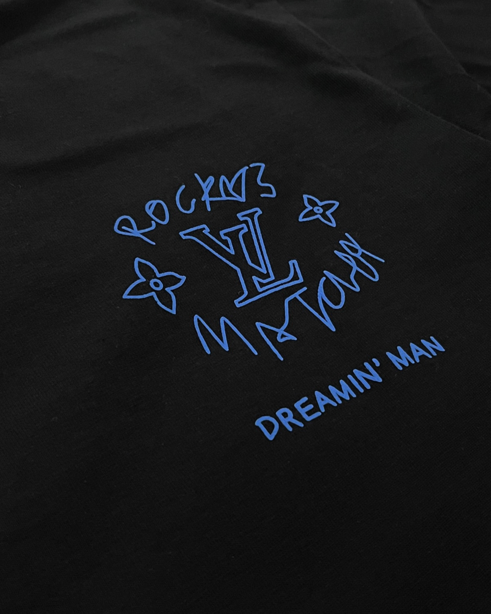 LVTN - Tričko s logem Dreamin' Man - Černé