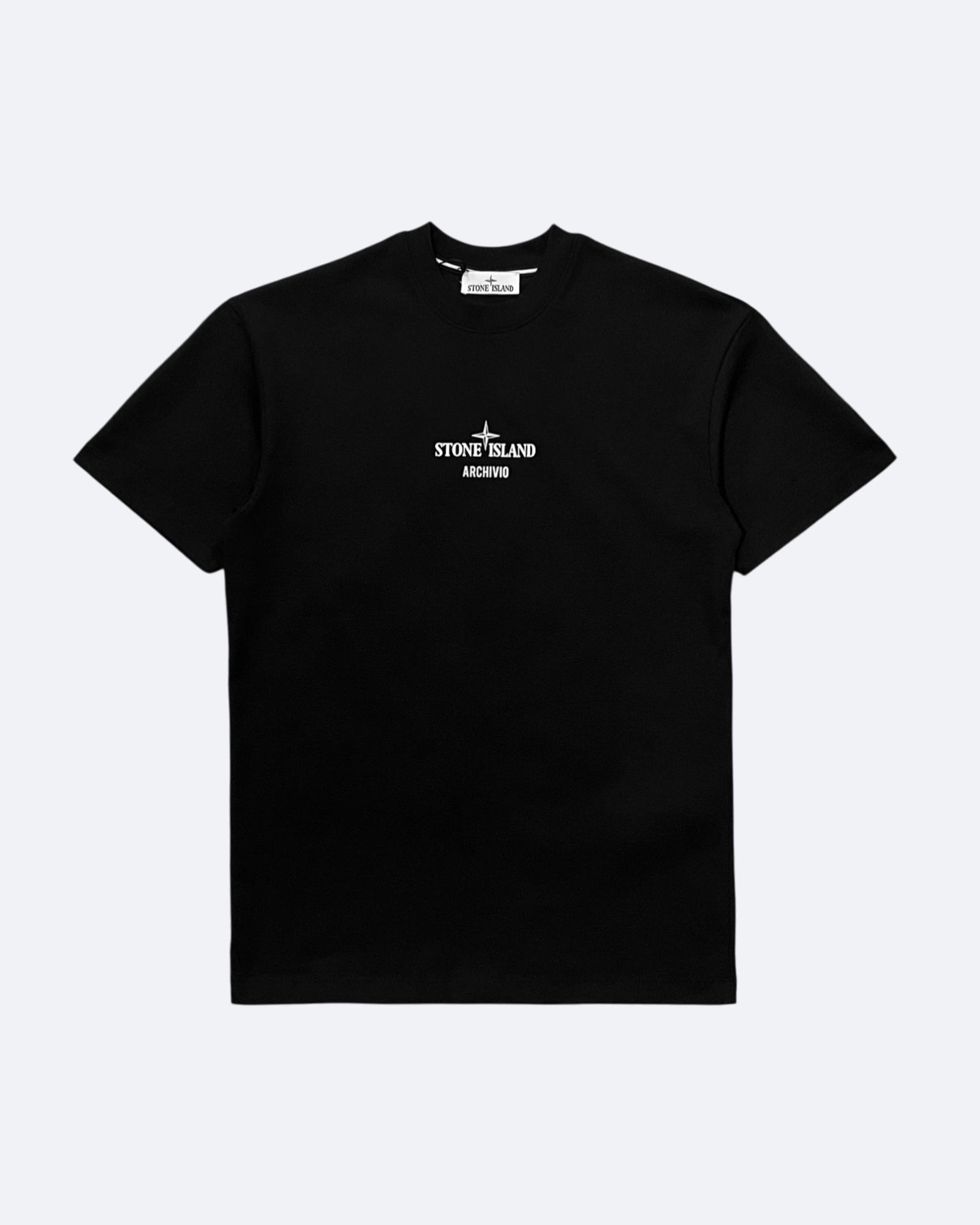 Stone Island - Tričko Archivio - Černá