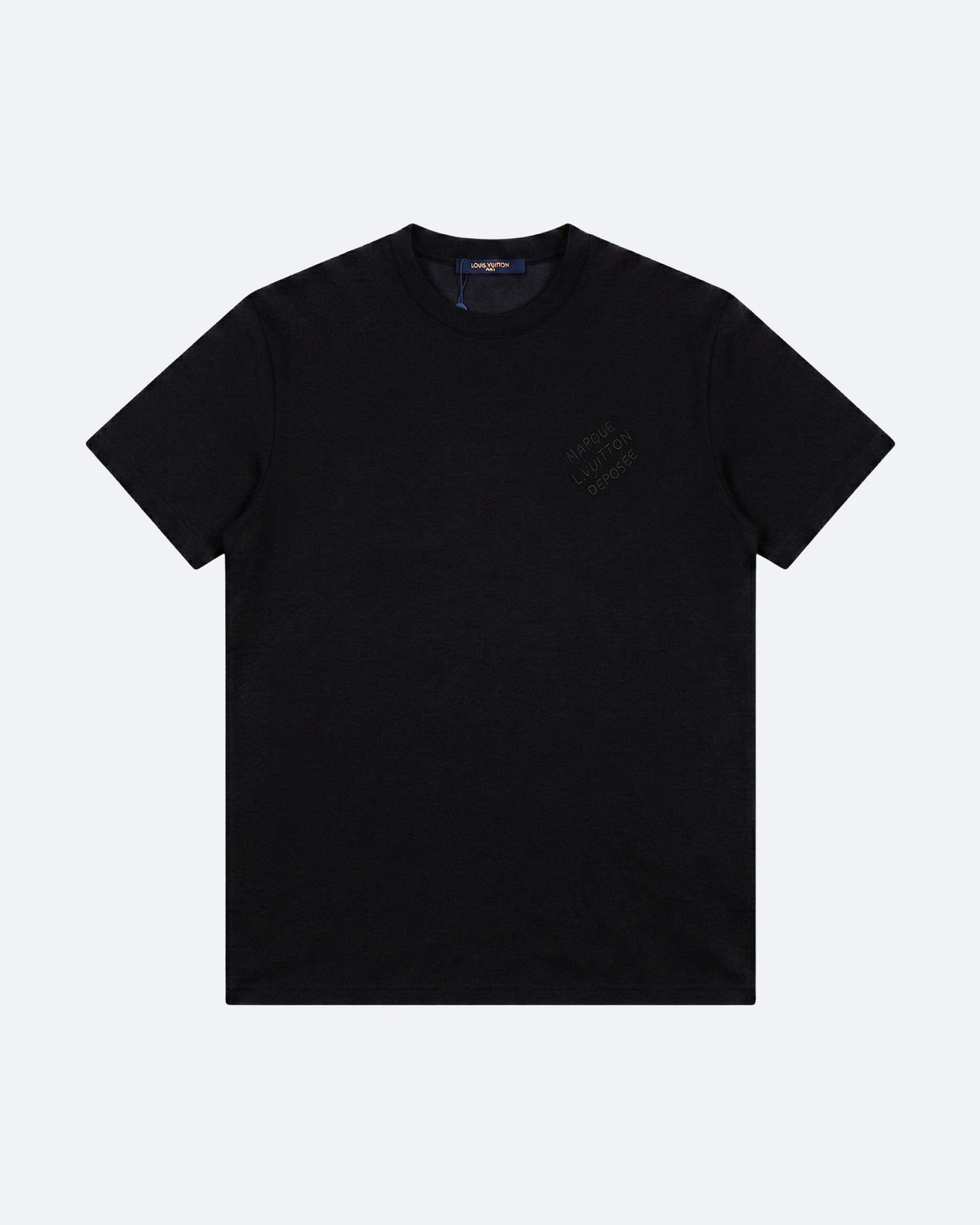 LVTN - Marque Logo Embroidery T-Shirt - Black