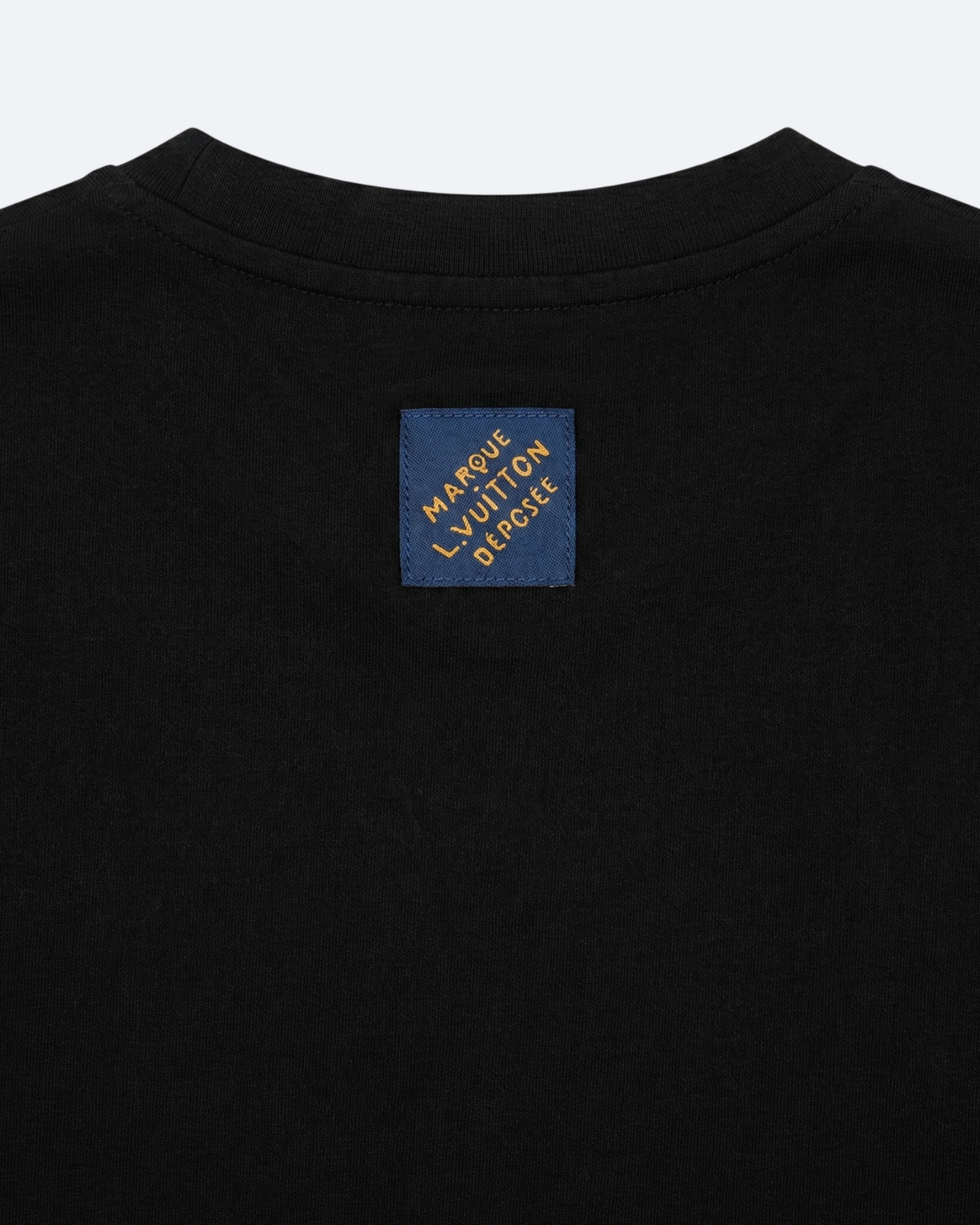 LVTN - Marque Logo Embroidery T-Shirt - Black