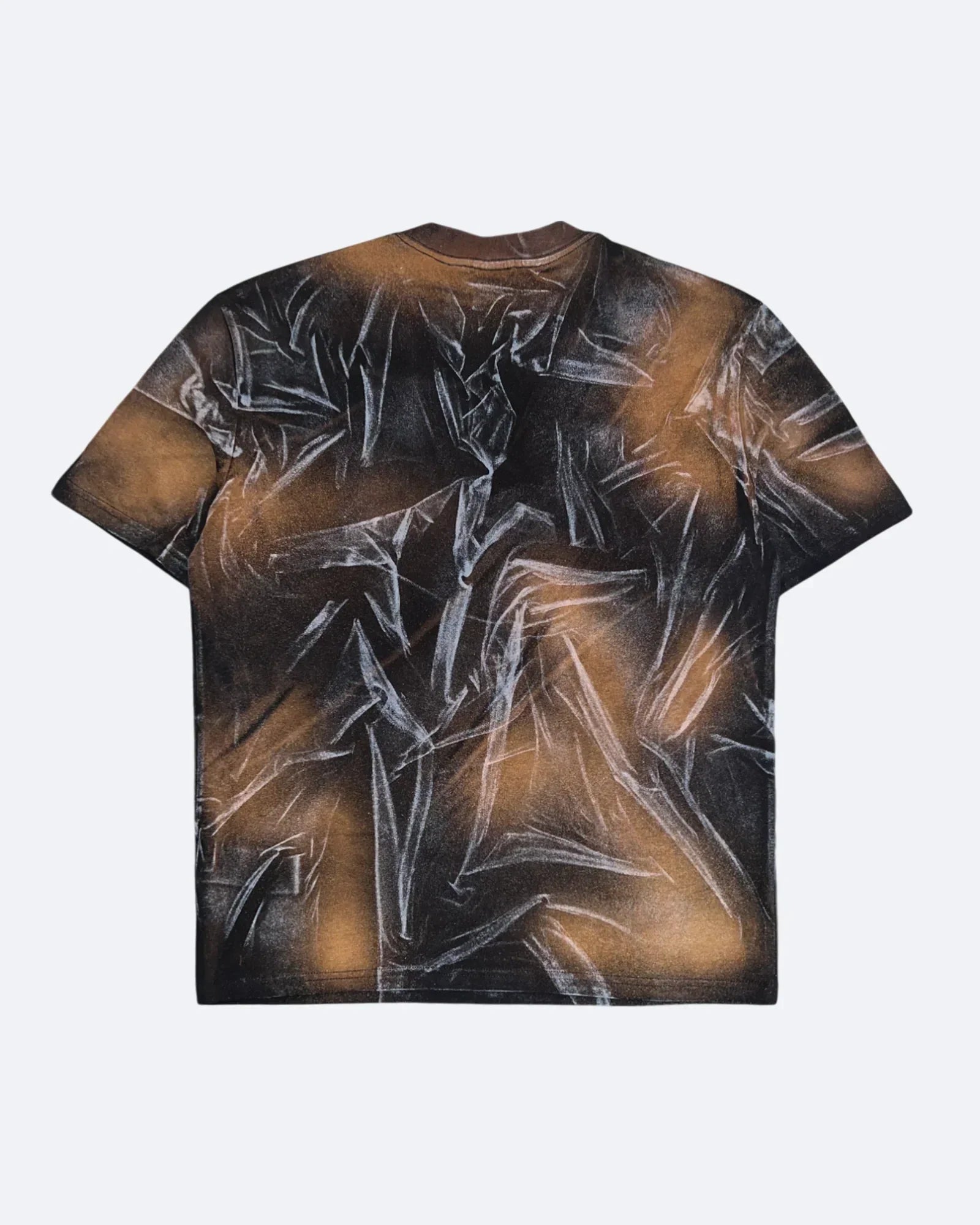 Balenciaga – Nadrozměrné tričko s logem – Rusted