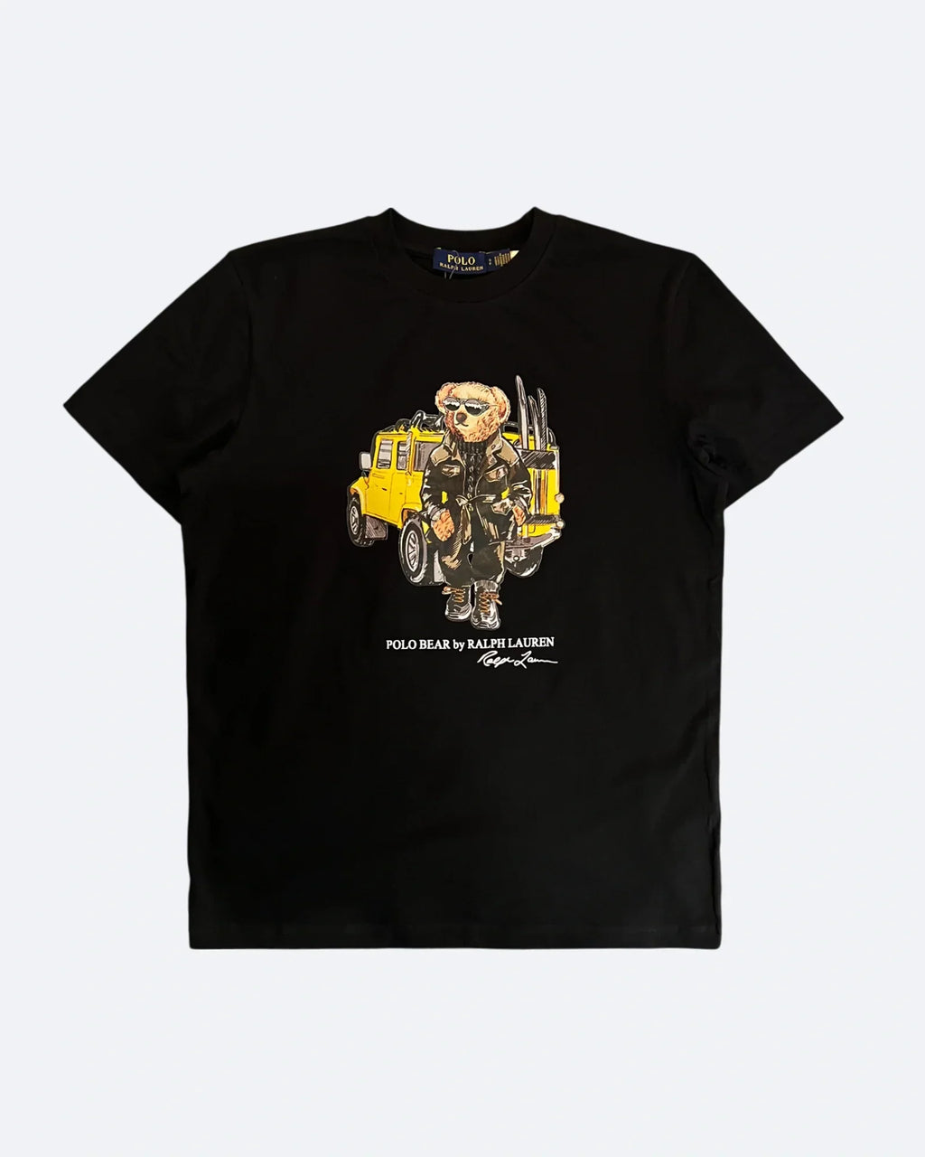 Ralph Lauren - tričko Explorer Polo Bear - černé