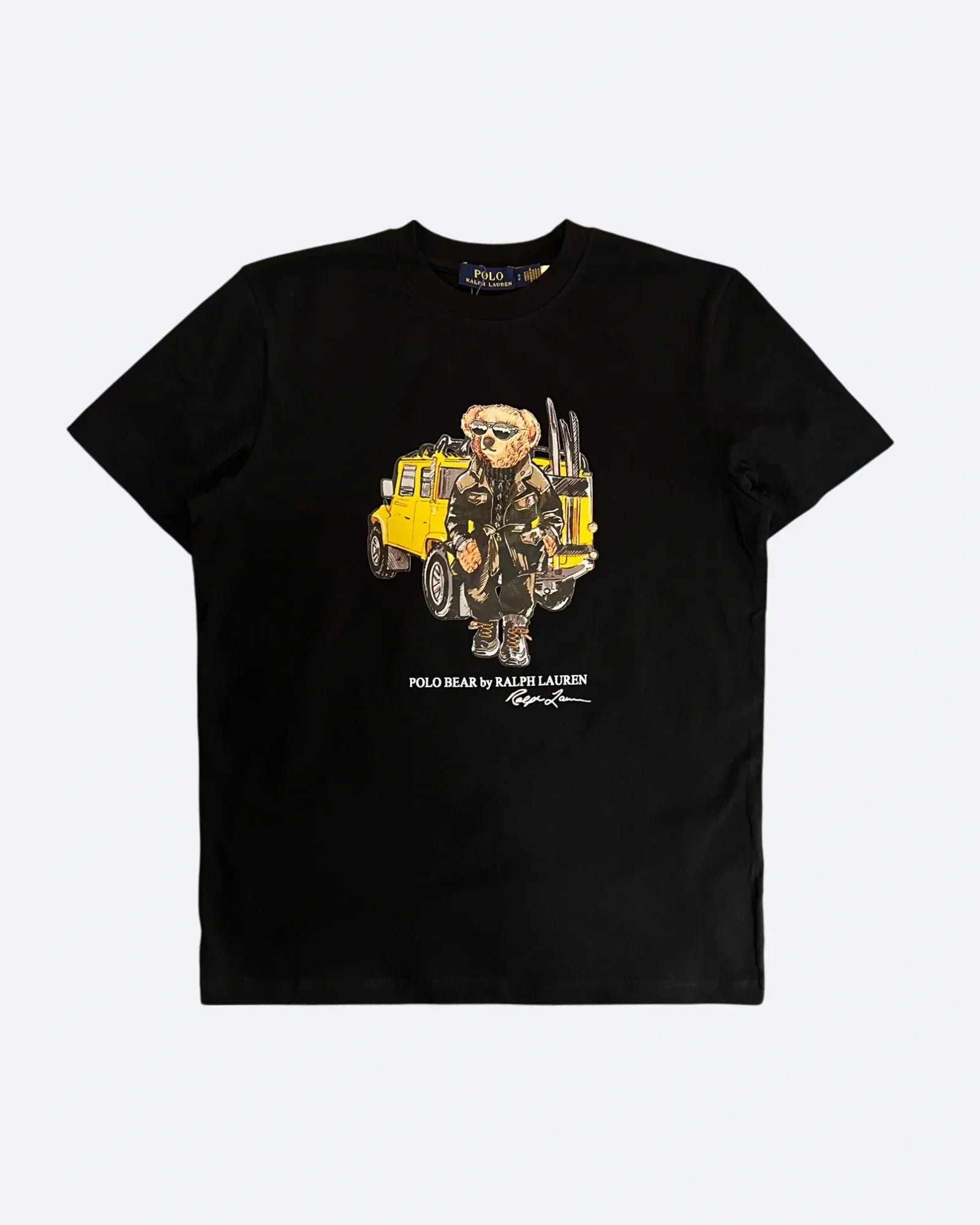 Ralph Lauren - tričko Explorer Polo Bear - černé