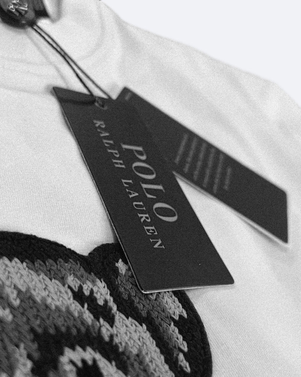 Ralph Lauren – Tričko s výšivkou College Polo Bear – Bílé