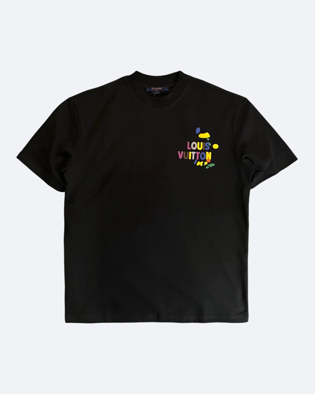 Louis Vuitton – Oversized tričko Color Drops – černé