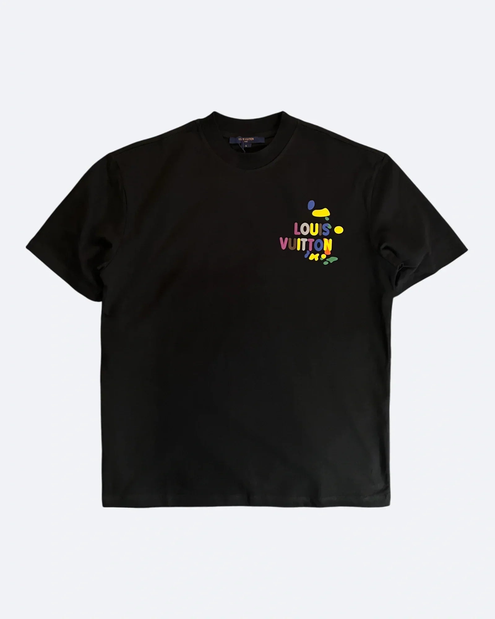 Louis Vuitton – Oversized tričko Color Drops – černé